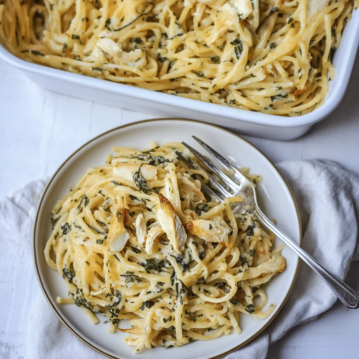 Monterey Chicken Spaghetti