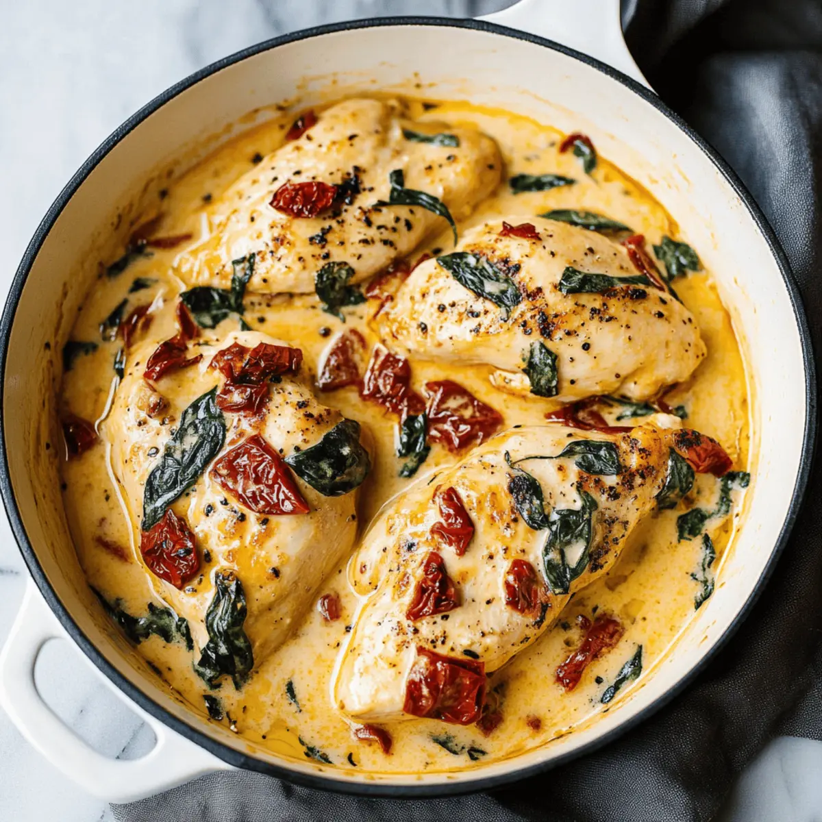 Delicious Creamy Tuscan Chicken Recipe Ready in 35 Minutes