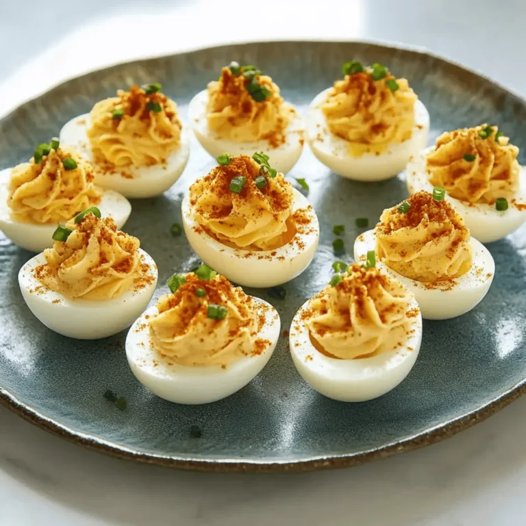 Million Dollar Deviled Eggs
