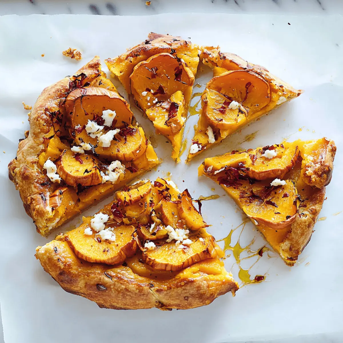 Butternut Squash & Goat Cheese Delight: Easy Galette Recipe