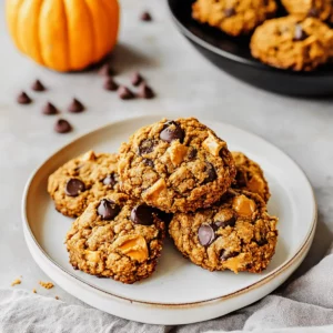 Pumpkin Breakfast Cookies