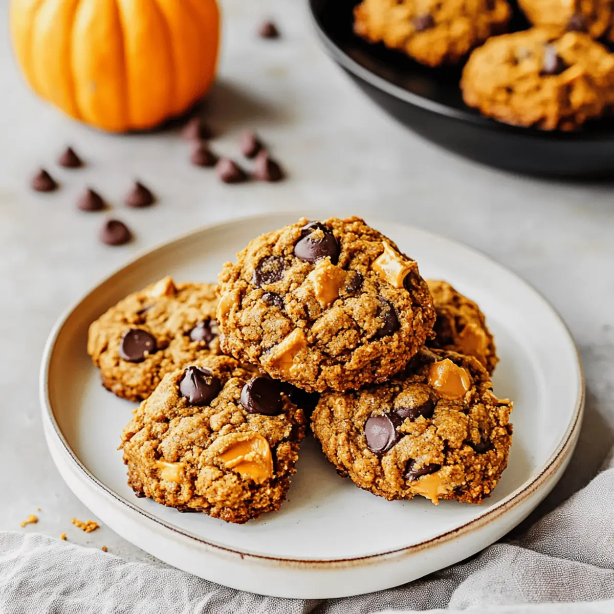 Pumpkin Breakfast Cookies