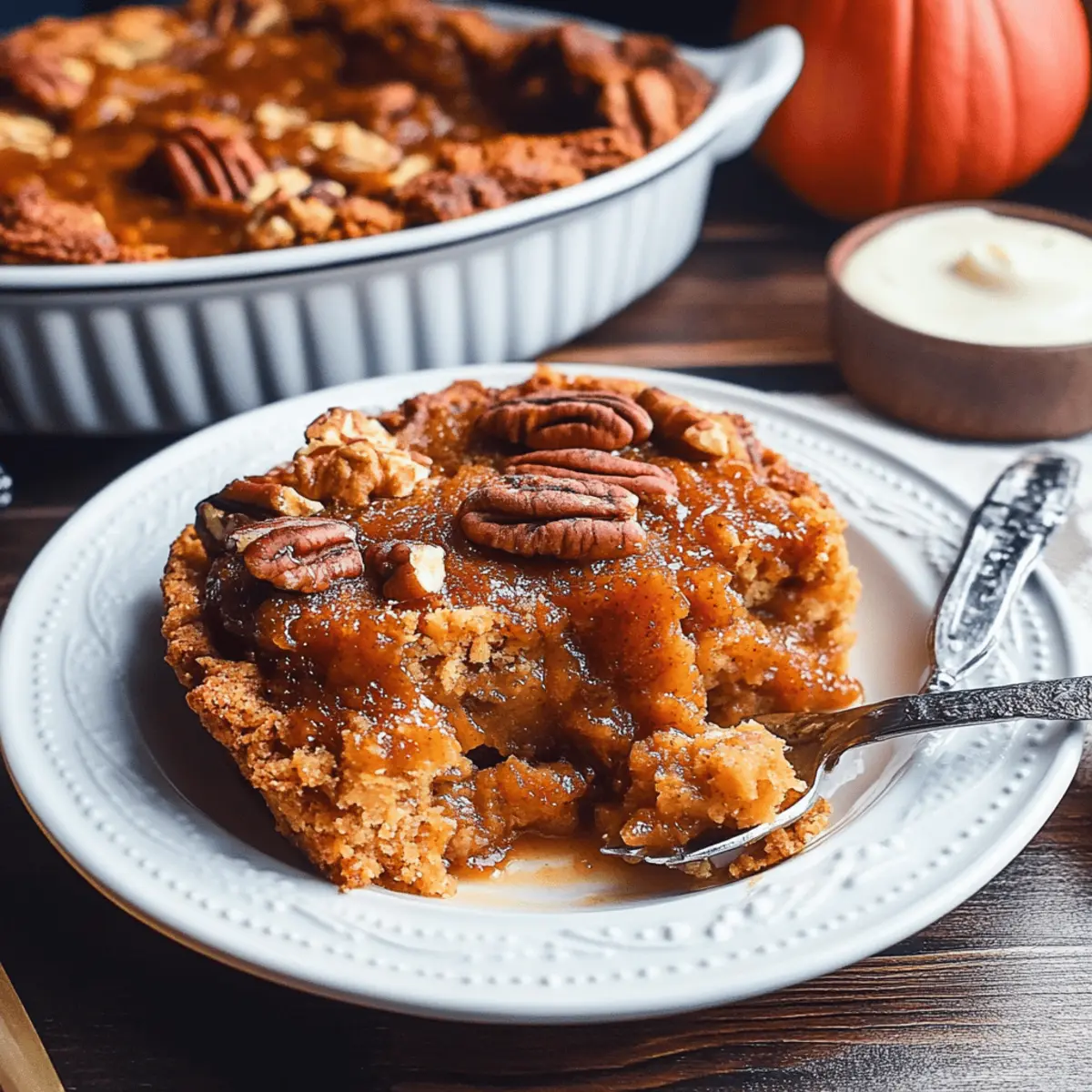Easy Pumpkin Pecan Cobbler Recipe for Cozy Fall Desserts