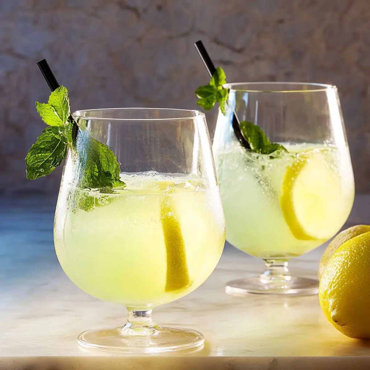 Refreshing Amalfi Martini Cocktail Recipe with Limoncello and Prosecco