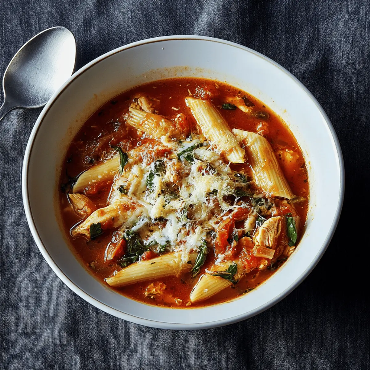 Delicious Chicken Parmesan Soup Recipe for Cozy Nights