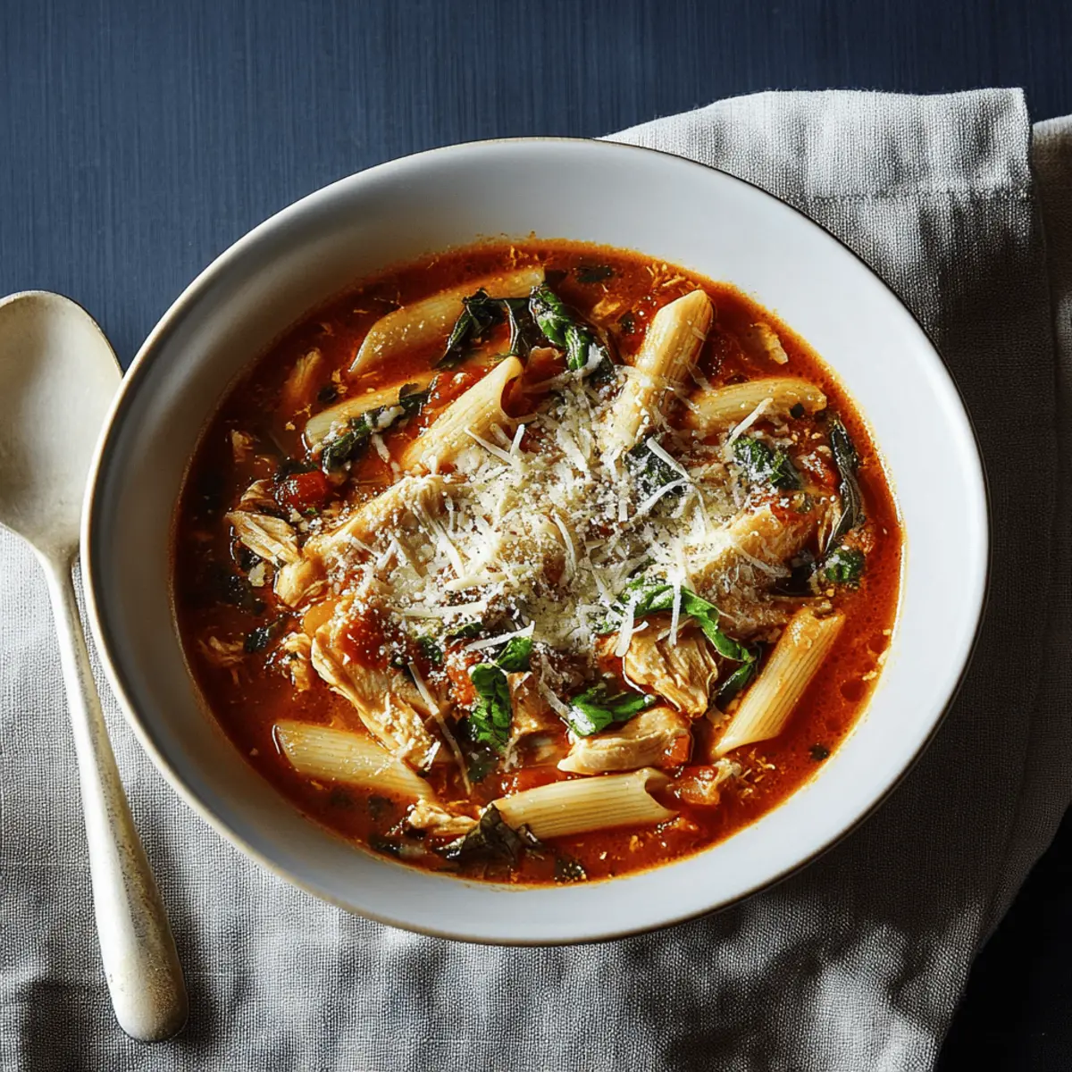 Delicious Chicken Parmesan Soup Recipe for Cozy Nights