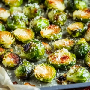 Ultimate Garlic Parmesan Roasted Brussels Sprouts Recipe