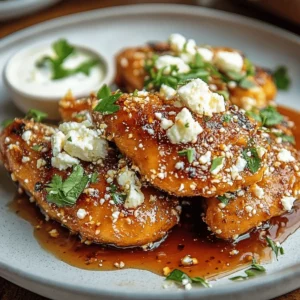Hot Honey Feta Chicken