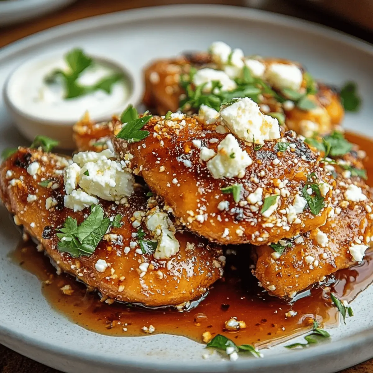 Hot Honey Feta Chicken