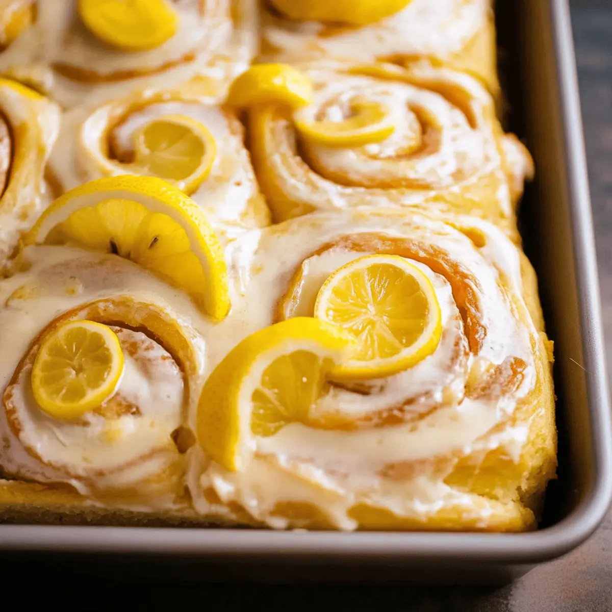 Delicious Lemon Rolls Filled with Creamy Lemon Curd Recipe