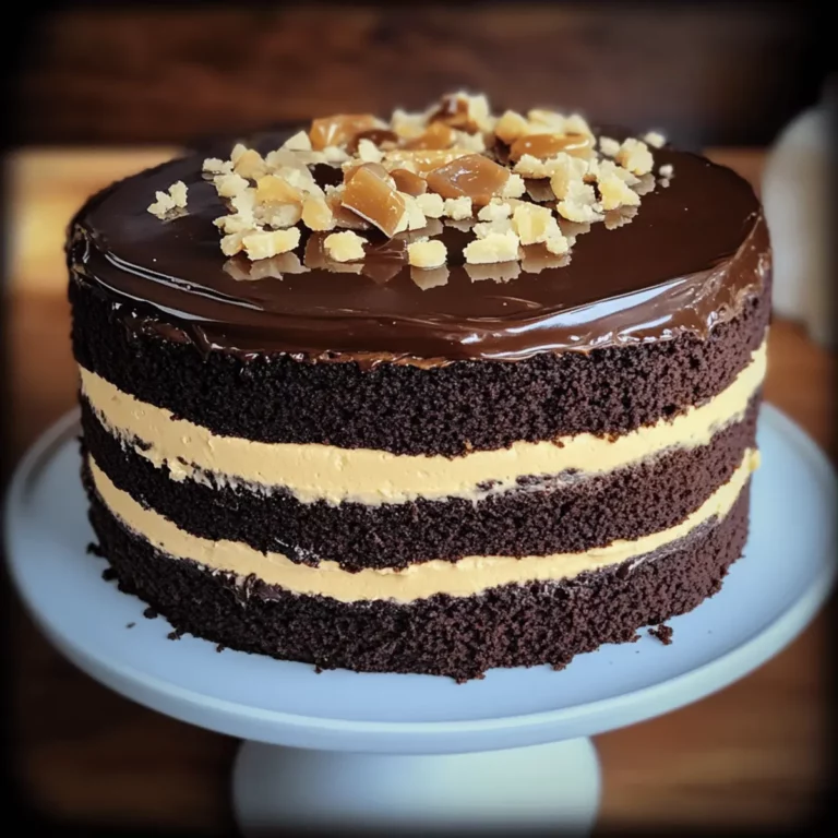 Salted Caramel Chocolate Fudge Cake