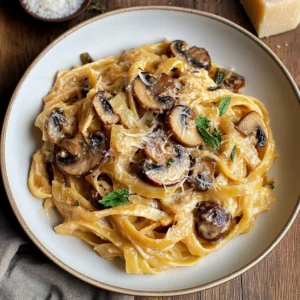 Caramelized Leek and Mushroom Gruyere Pasta