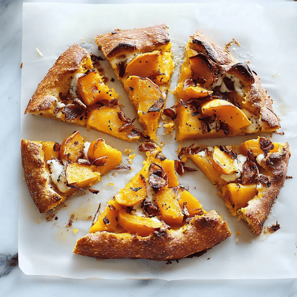 Butternut Squash & Goat Cheese Delight: Easy Galette Recipe