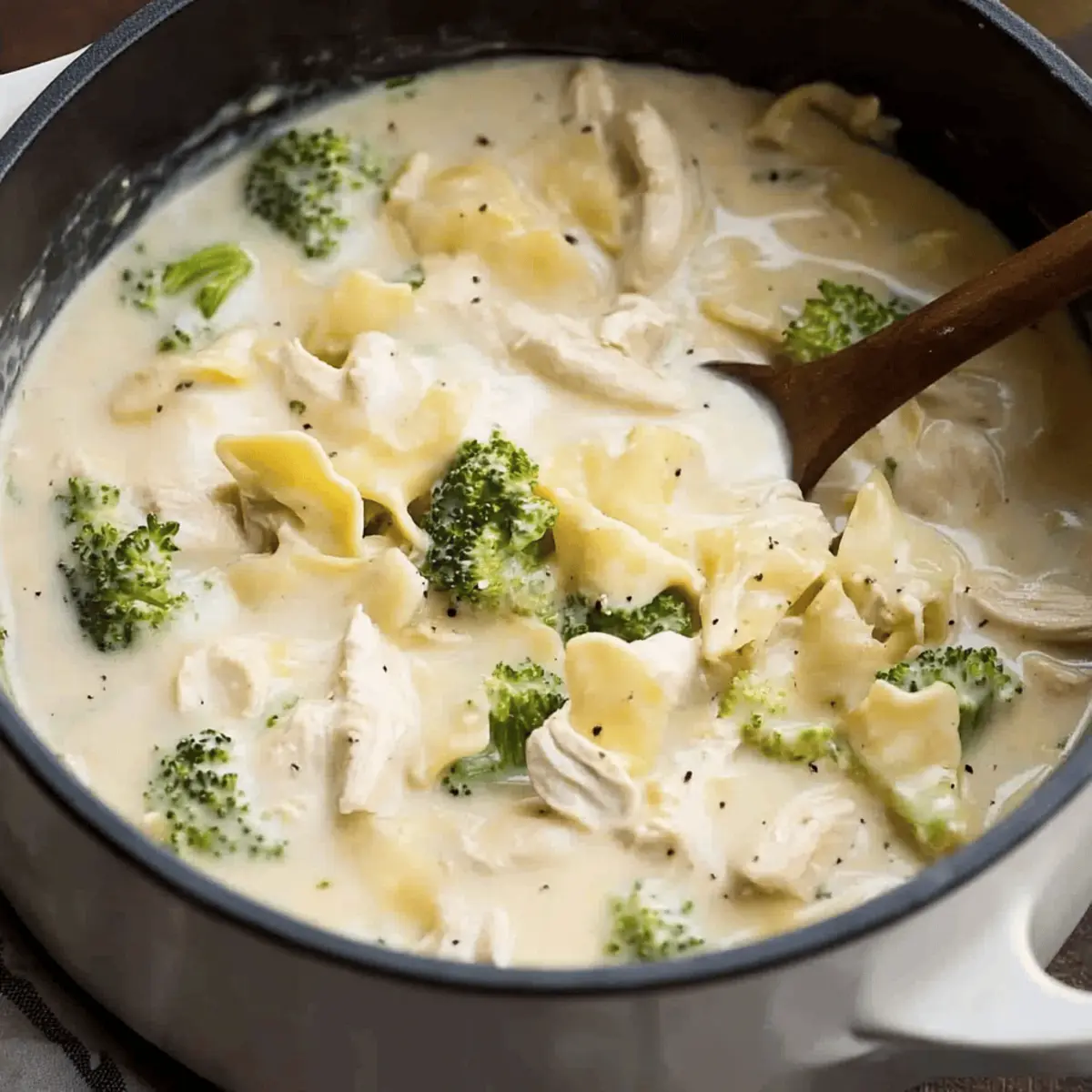 Make Cozy Creamy Chicken Alfredo Soup Quickly in 30 Minutes