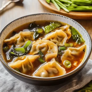 Easy Potsticker Soup