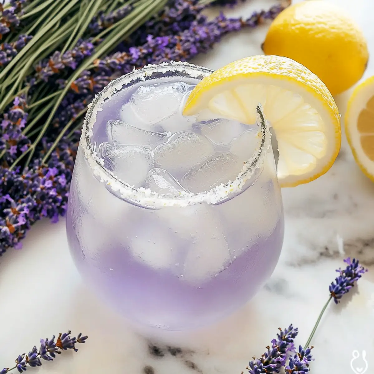 Refreshing Coconut Lavender Lemonade Mocktail Recipe for Summer
