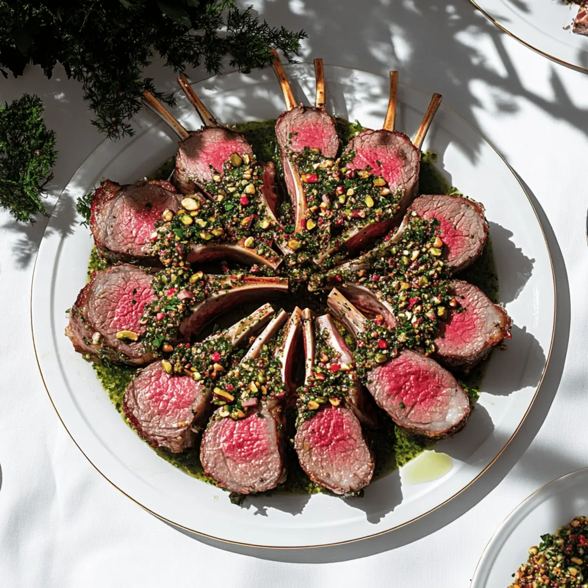Delicious Lamb with Mint and Pistachio Gremolata Recipe
