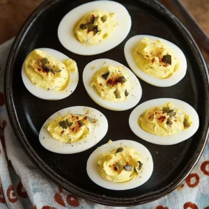 Old School Deviled Eggs