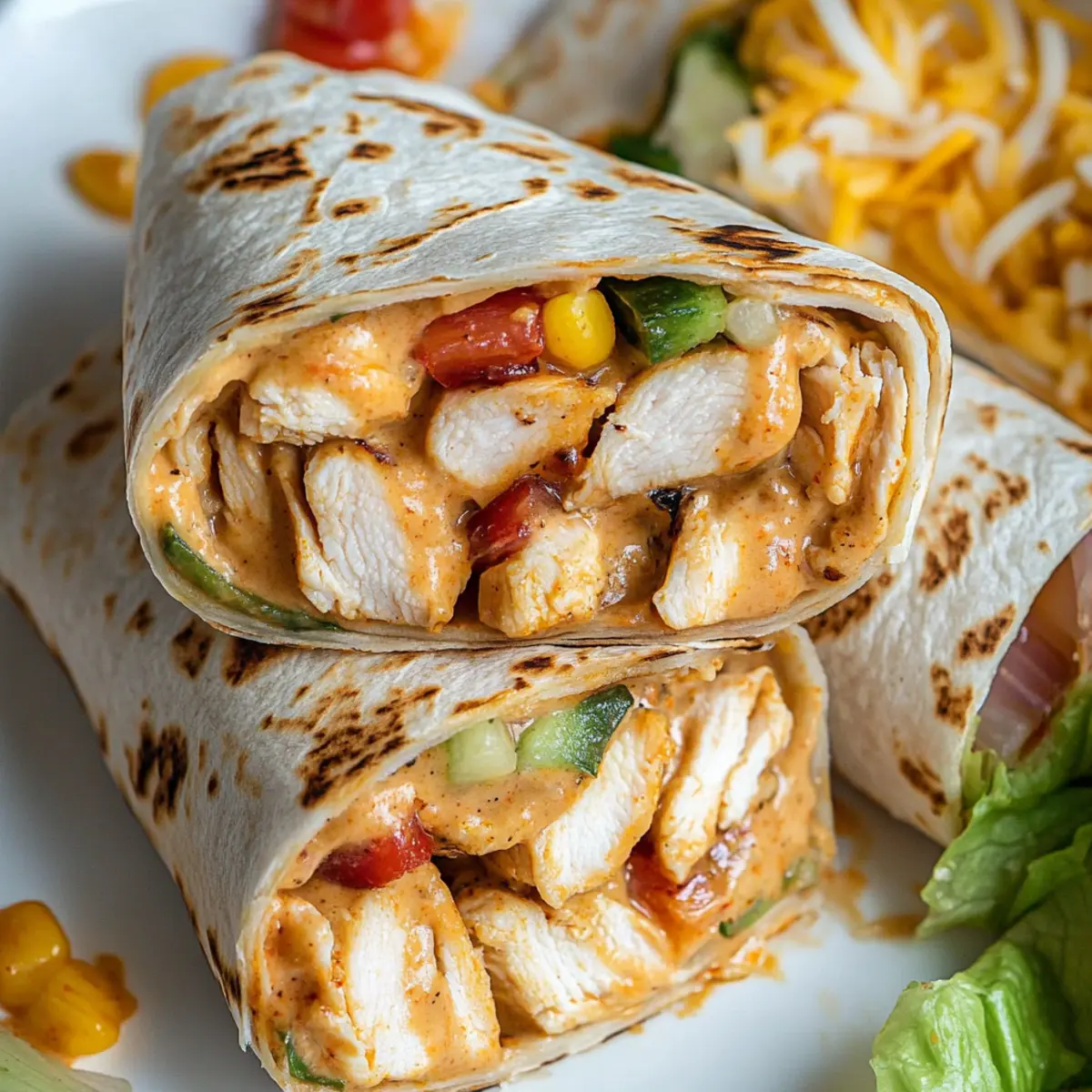 Easy Chipotle Ranch Grilled Chicken Burrito Recipe in 30 Minutes