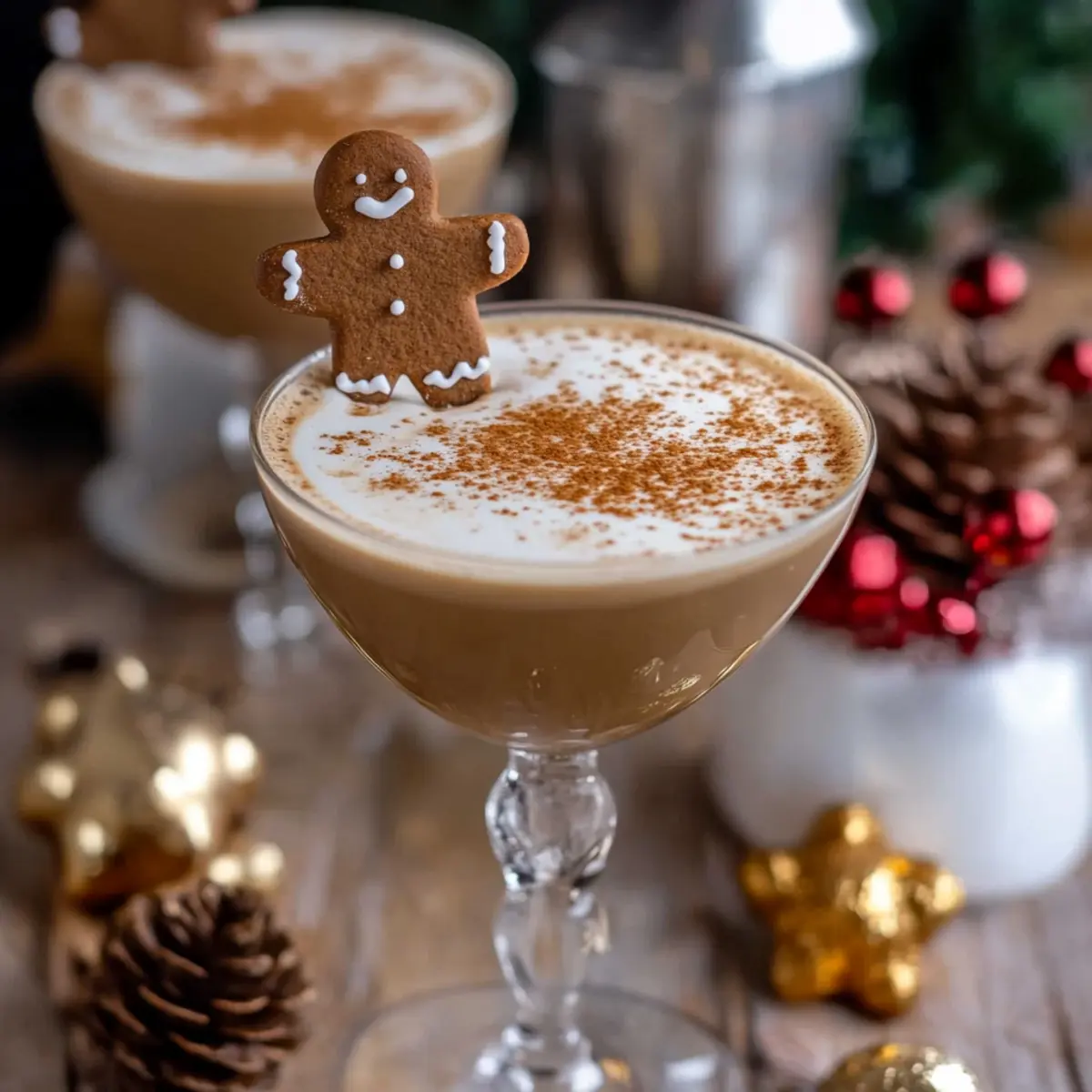 Gingerbread Espresso Martini
