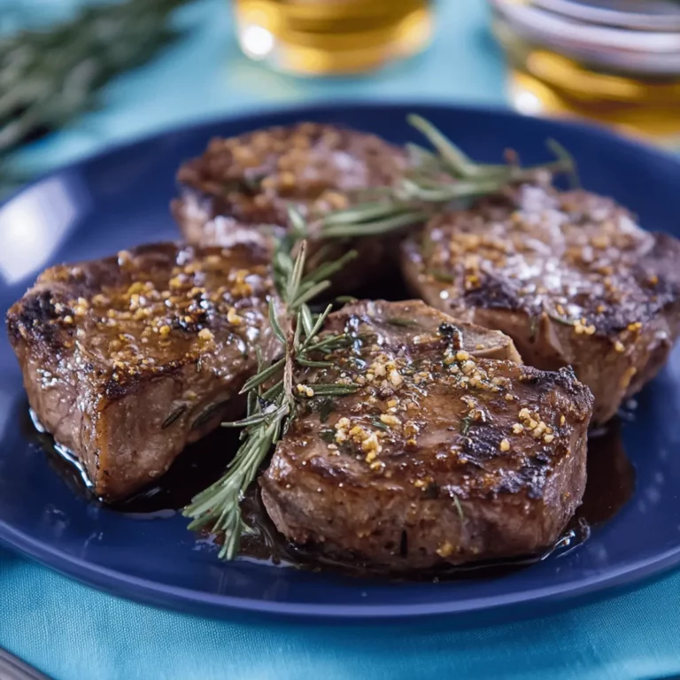 LAMB LOIN CHOPS IN THE OVEN