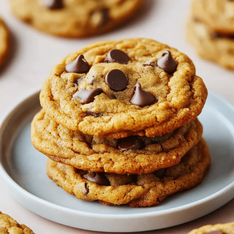 Brown Butter Pumpkin Chocolate Chip Cookies