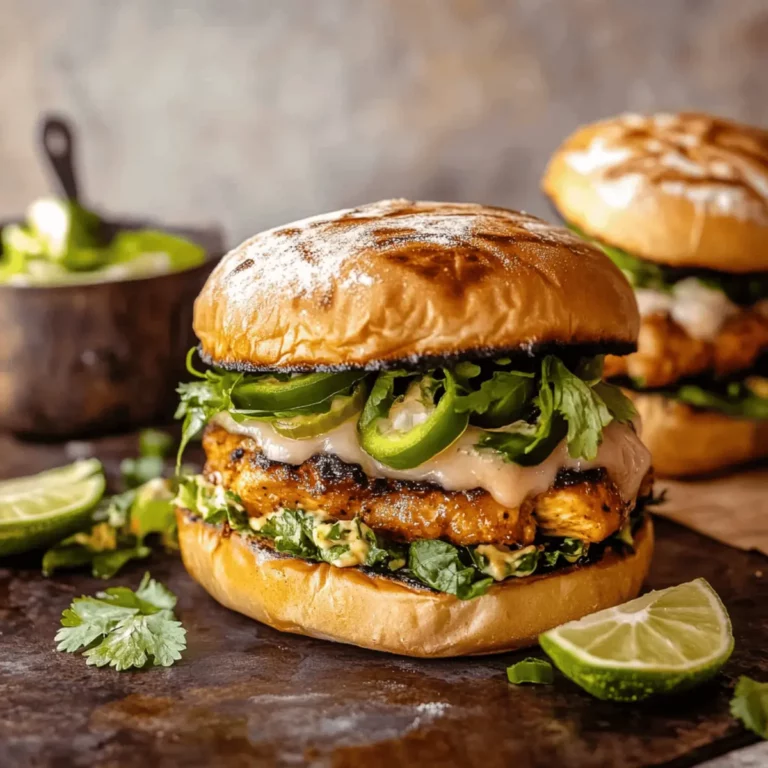 Bold and Spicy Chipotle Chicken Burger