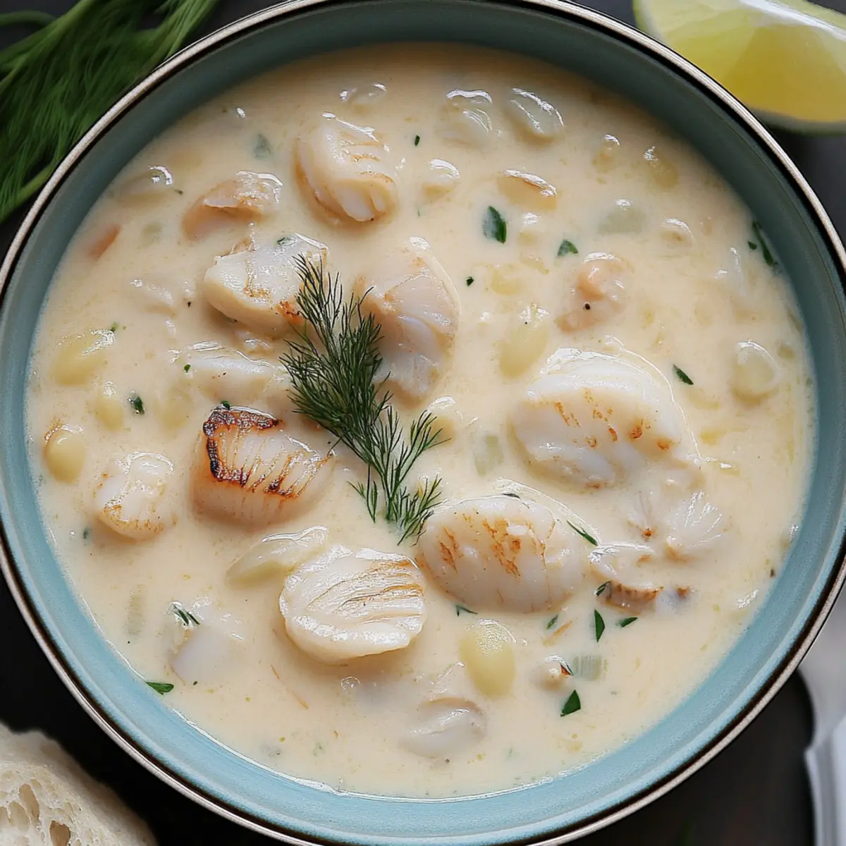 Easy Seared Chef John's Bay Scallop Chowder Recipe at Home