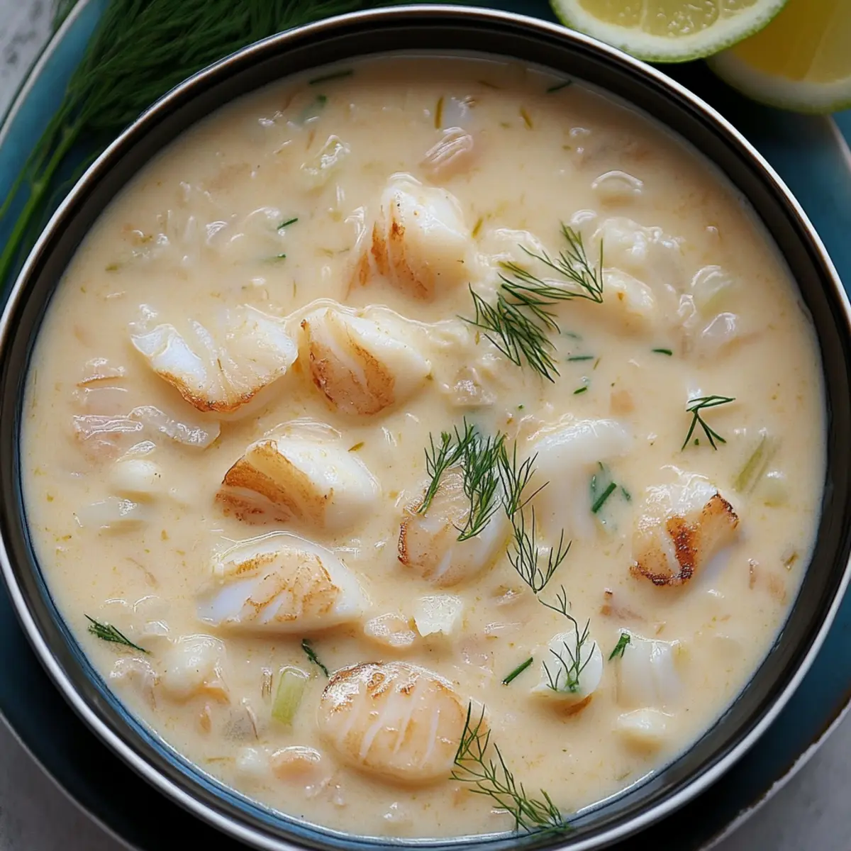 Easy Seared Chef John's Bay Scallop Chowder Recipe at Home