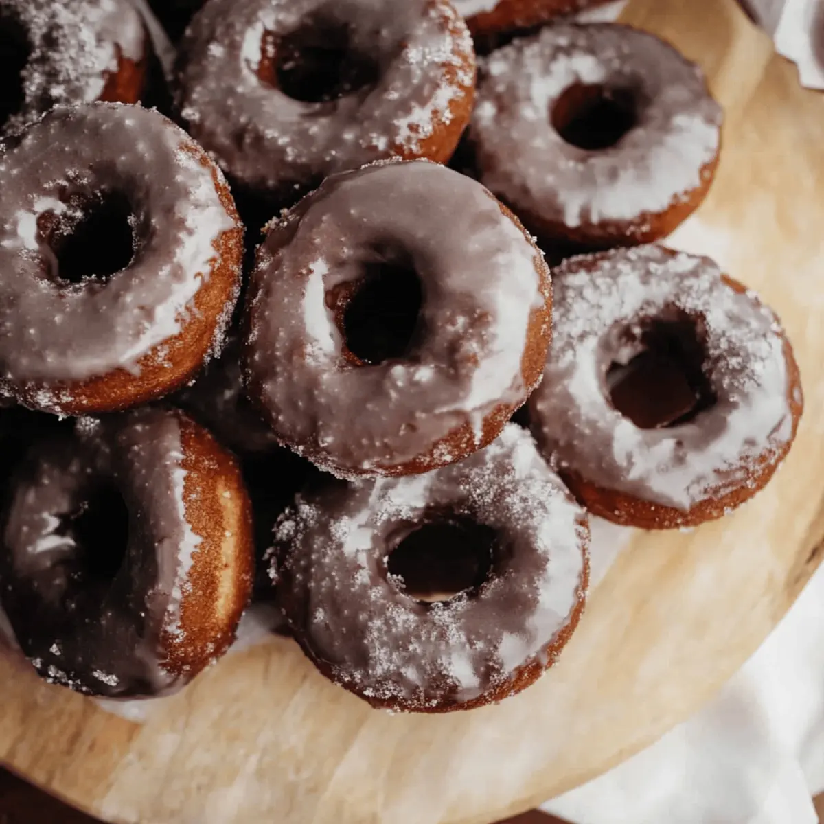 Indulge in Baked Cake Donuts with Chocolate Glaze Recipe