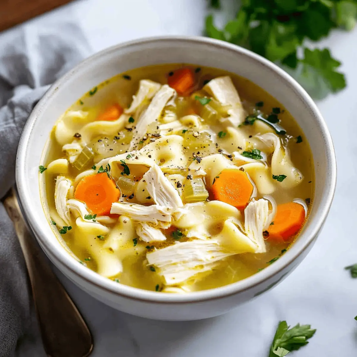 Delicious Homemade Chicken Noodle Soup Recipe Ready in 40 Minutes