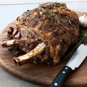 Slow-Roasted Lamb Shoulder with Rosemary & Garlic