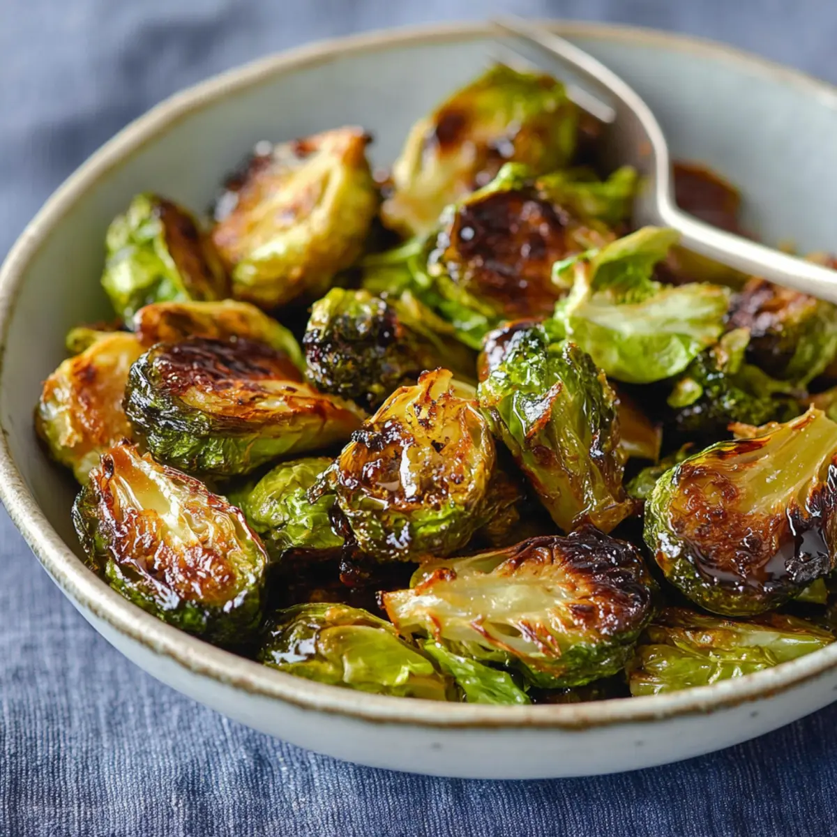 Easy Recipe for Crispy Honey Balsamic Brussels Sprouts