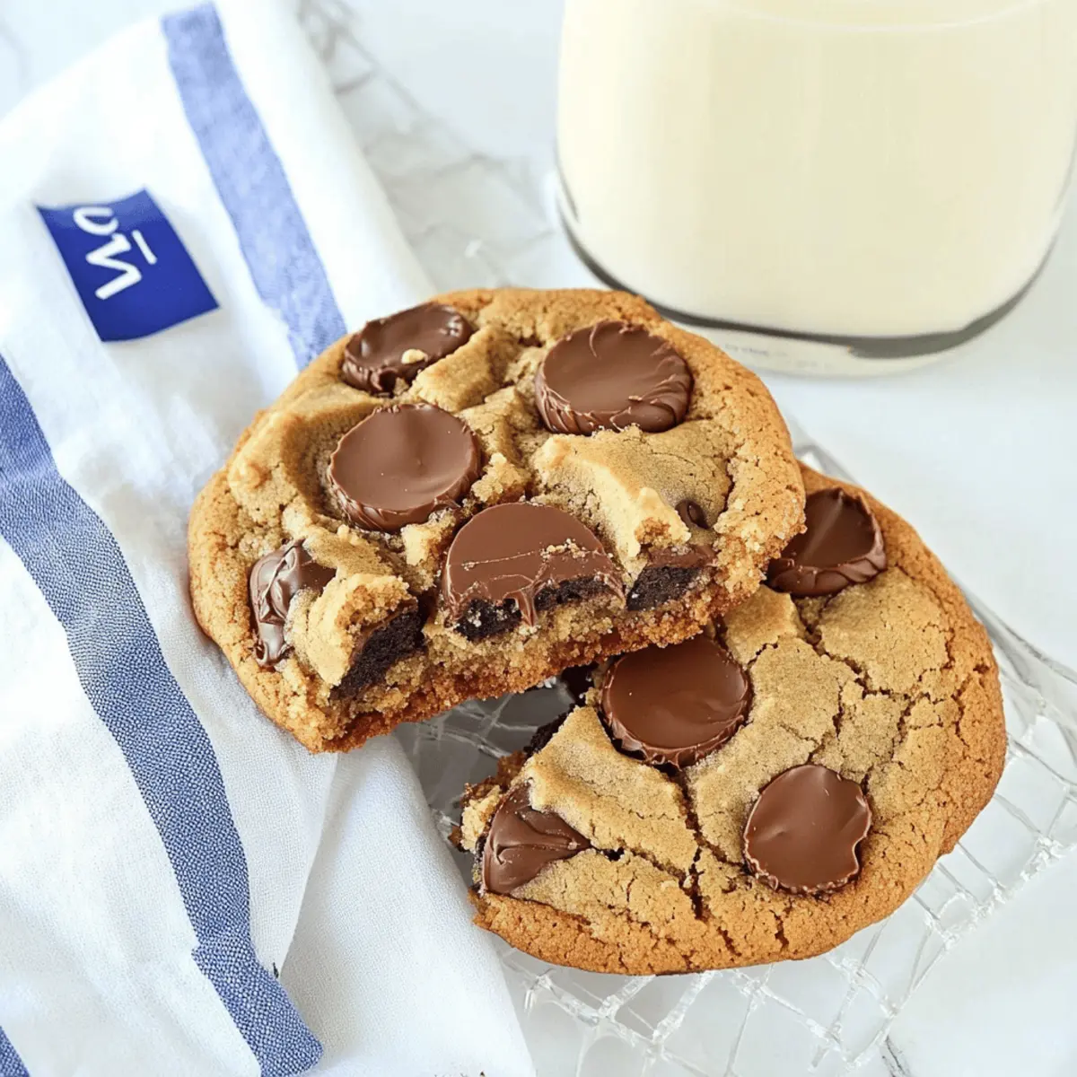 Ultimate Jumbo Peanut Butter Cup Cookies Recipe for Peanut Lovers