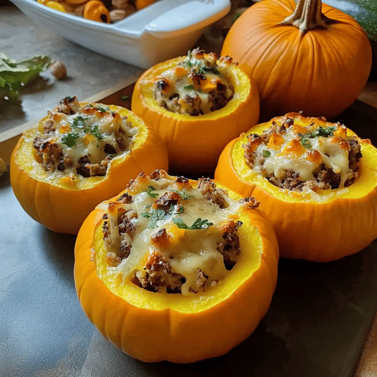 Delicious Stuffed Mini Pumpkins Recipe for a Cozy Autumn Feast