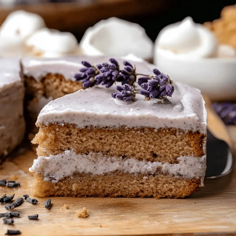 London Fog Cake