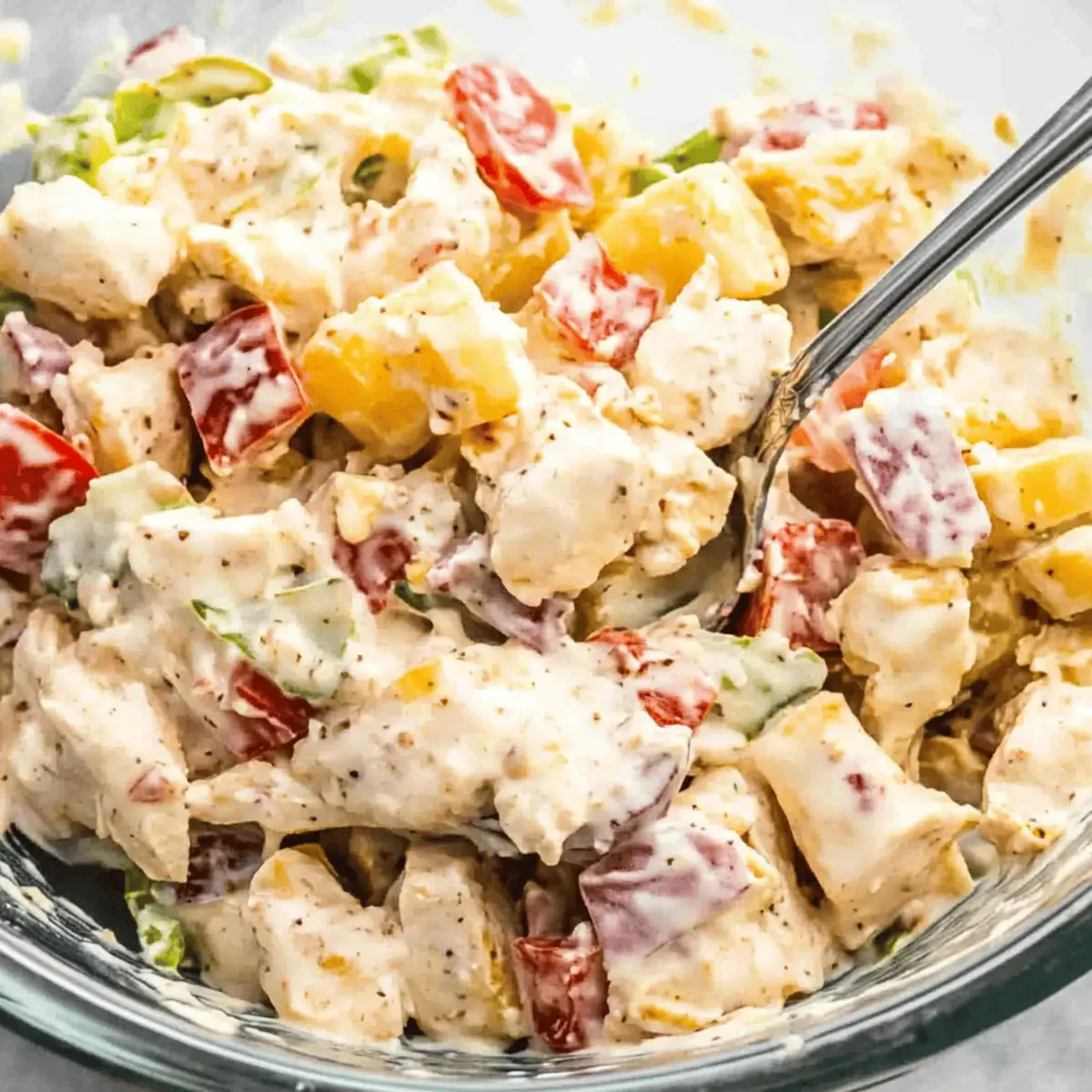 Delicious Italian Grinder Chicken Salad for Sandwich Lovers