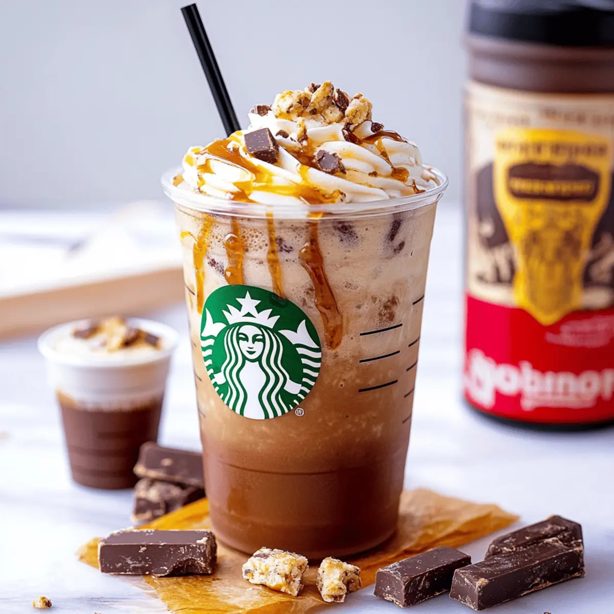 Delicious Homemade Starbucks Twix Frap Recipe You Can Make