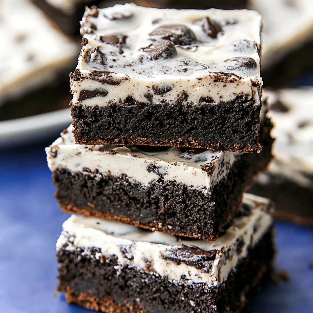Decadent Cookies and Cream Brownies Recipe with Oreo Swirls