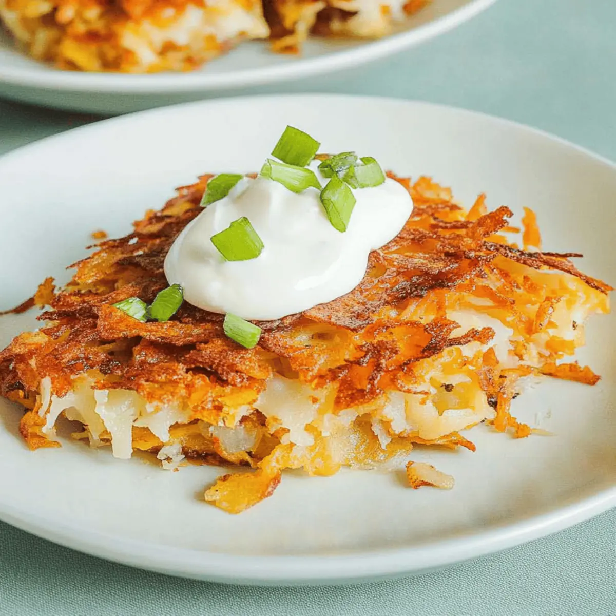 Delicious Loaded Hash Browns Stuffed with Cheese and Bacon