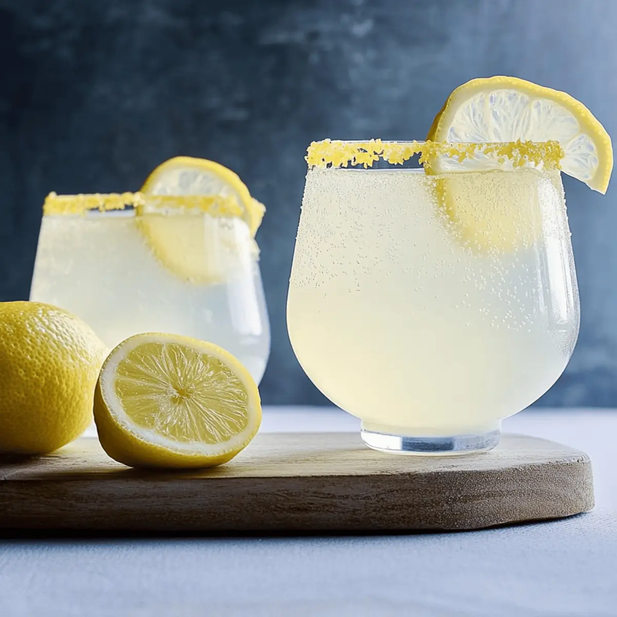Refreshing Lemon Drop Spritz: Easy Lemon Vodka Cocktail Recipe