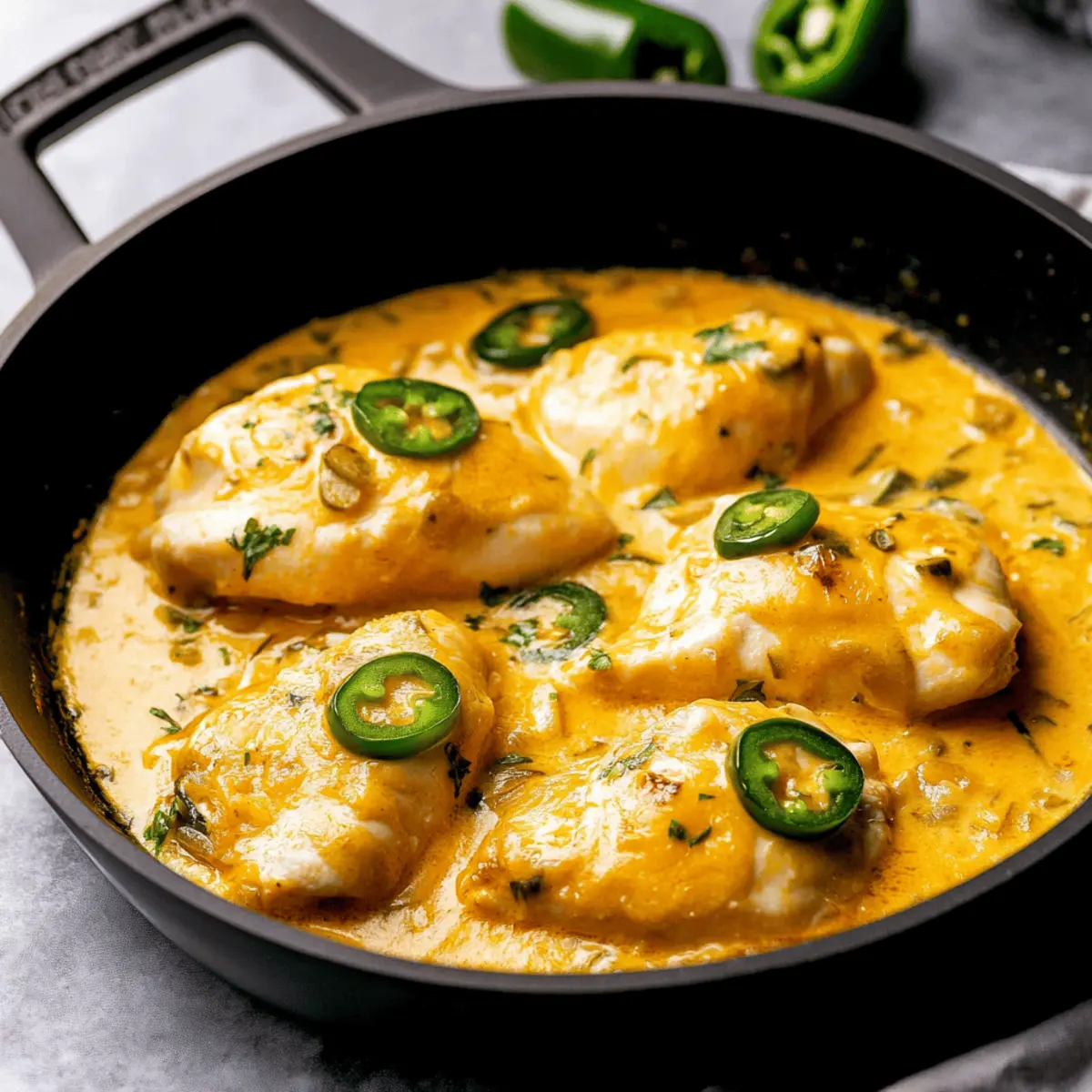 One Pan Cheesy Jalapeño Chicken Recipe Ready in 31 Minutes