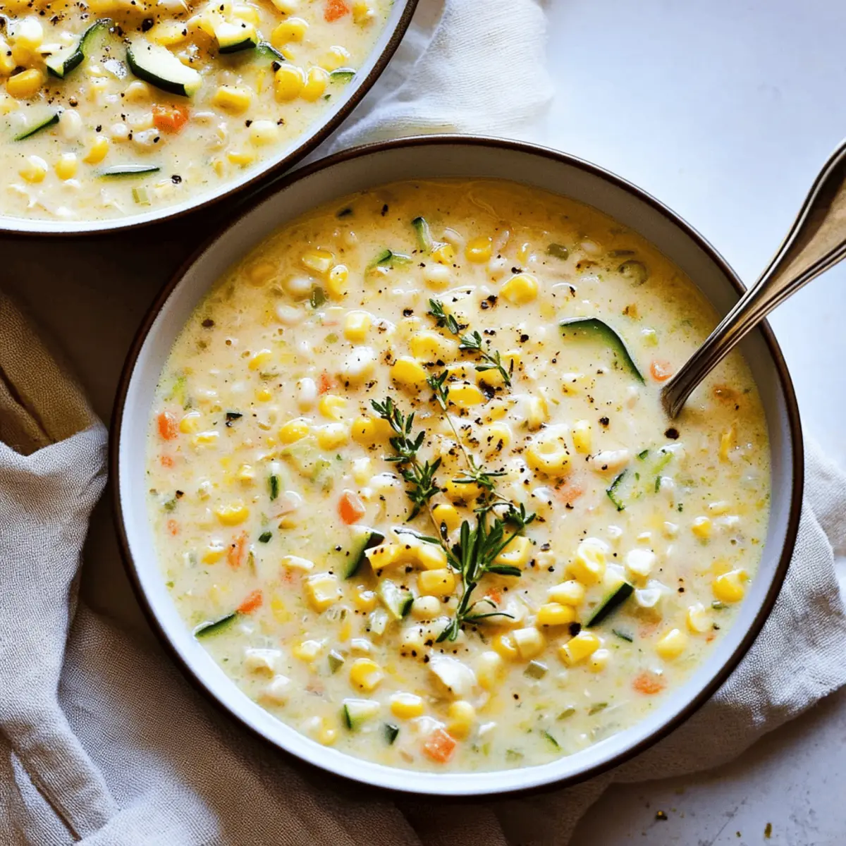 Delicious Zucchini Corn Chowder Recipe for Healthy Comfort Food