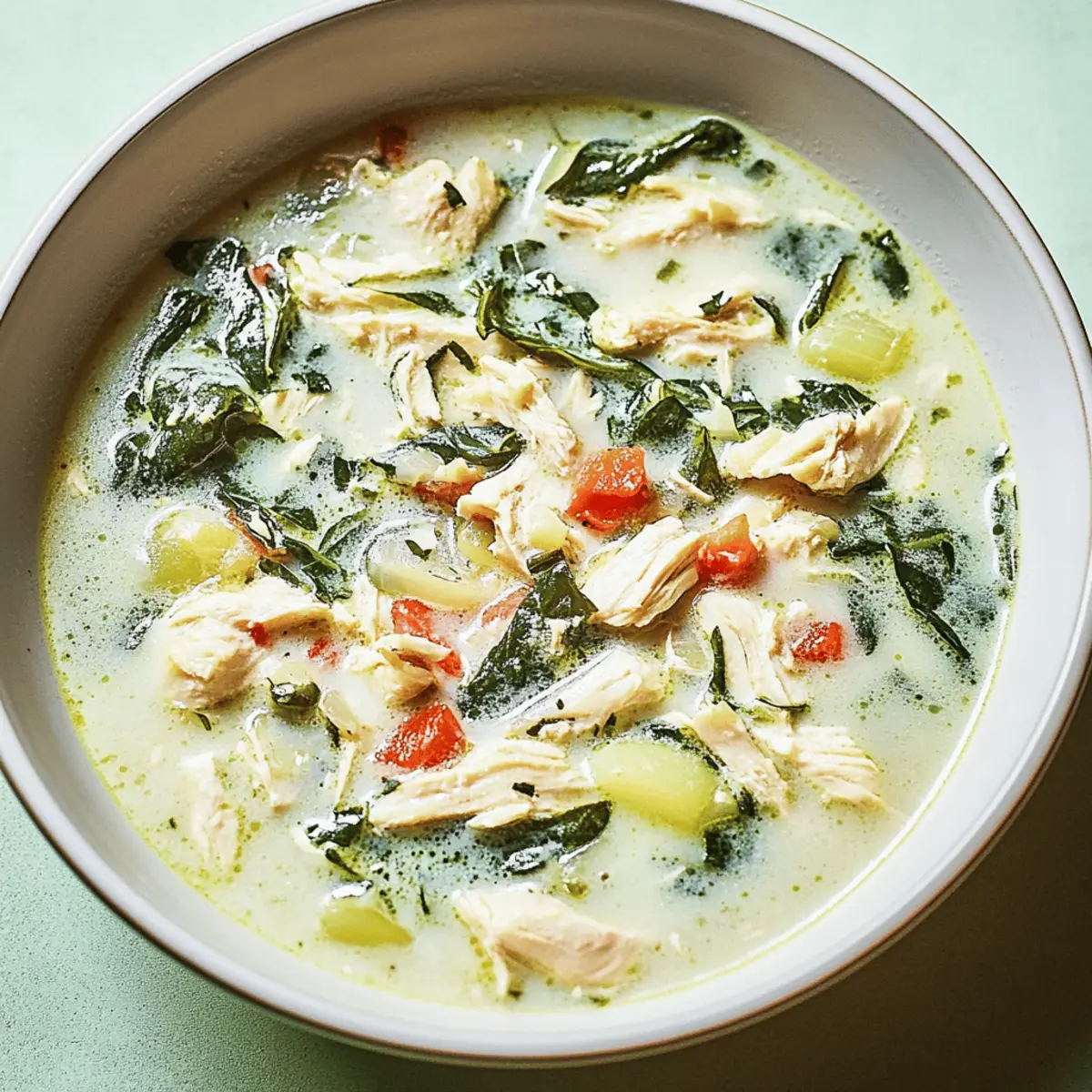 Delicious Chicken Florentine Soup Recipe Ready in 40 Minutes