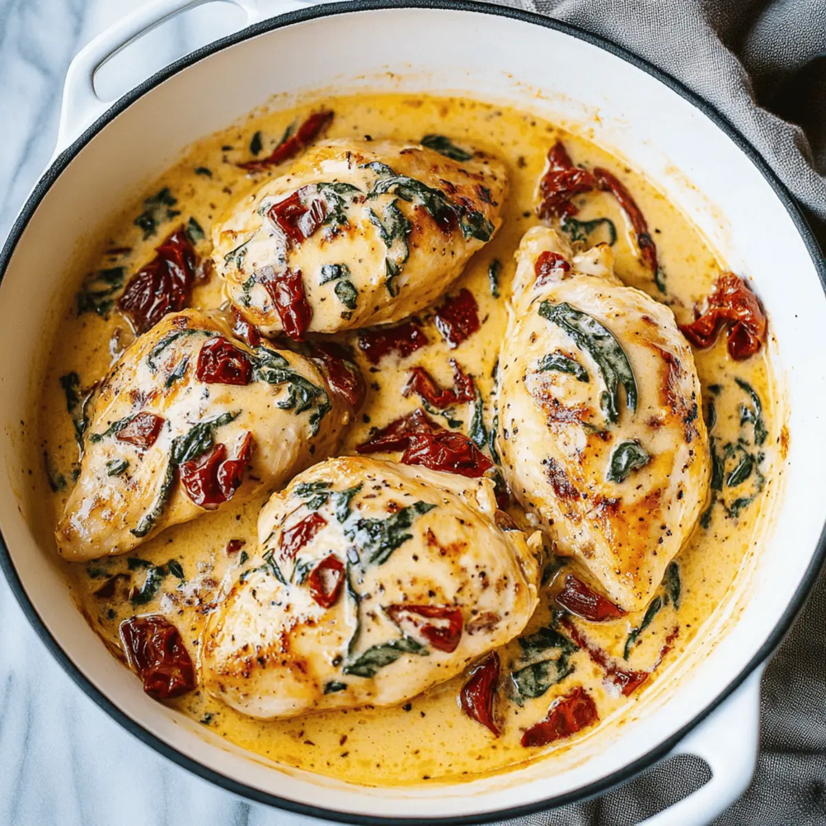 Delicious Creamy Tuscan Chicken Recipe Ready in 35 Minutes