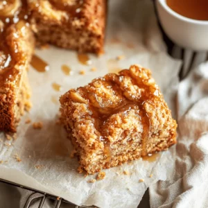Cozy Apple Coffee Cake With an Apple Cider Glaze