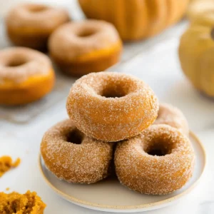 Baked Pumpkin Donuts