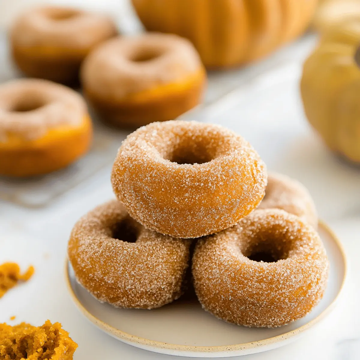 Baked Pumpkin Donuts