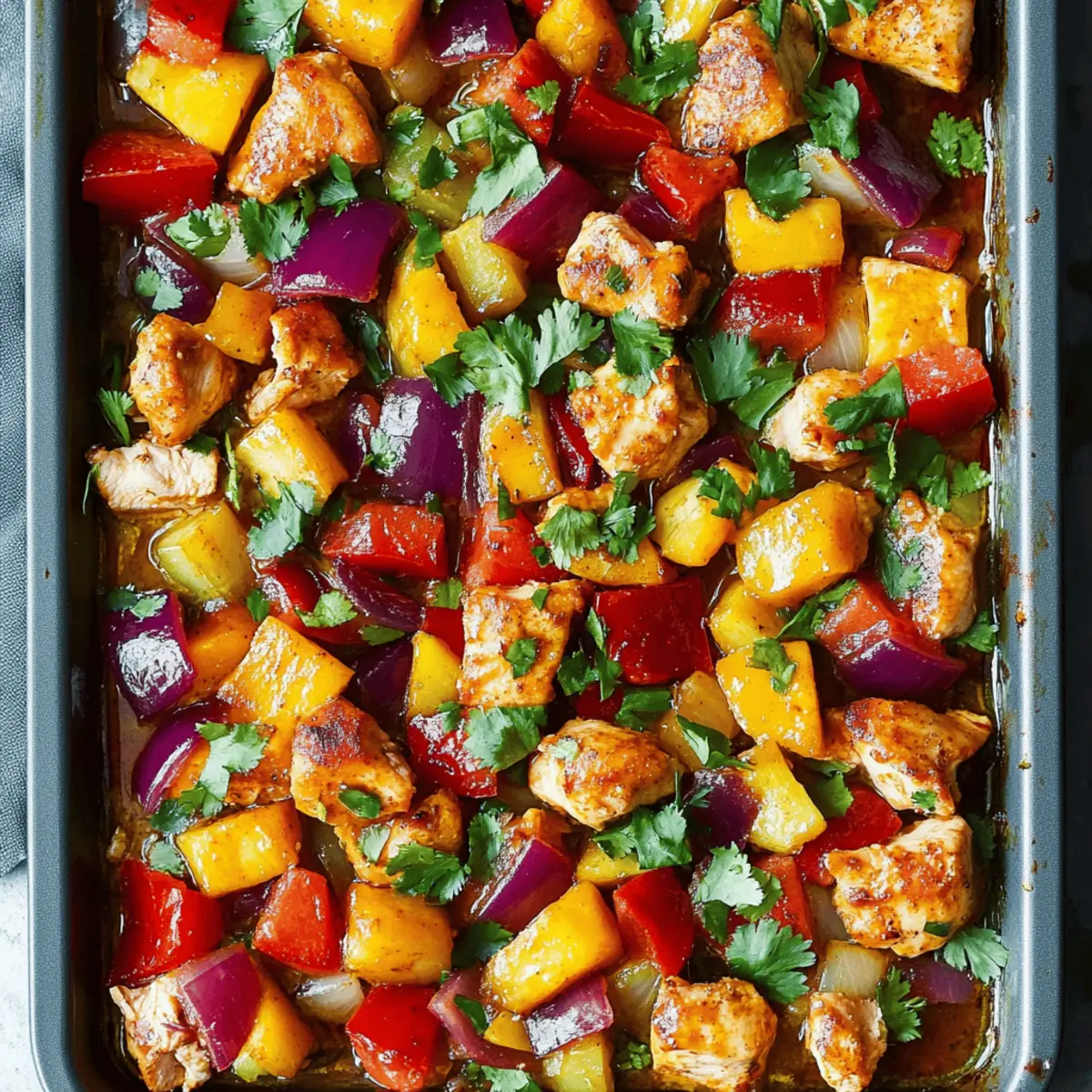 Easy Hawaiian Chicken Sheet Pan Recipe – Quick & Delicious Meal