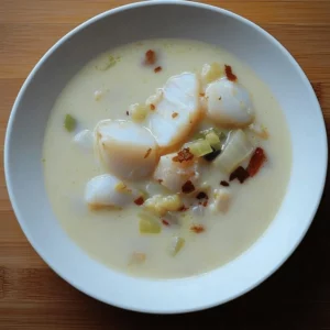 Chef John’s Bay Scallop Chowder